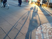 自転車影