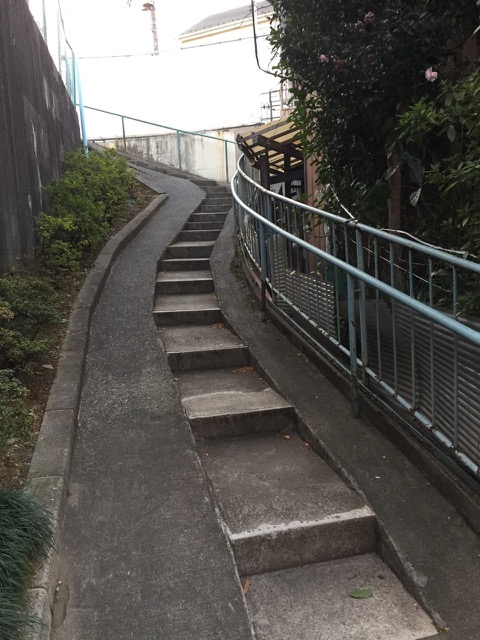階段坂道